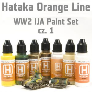 1/72 Type 1 Chi-he Japanese medium tank - malowanie z Hataka Orange cz. 2