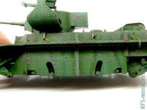 1/35 RBT-5 - Radziecki czołg rakietowy - Budowa cz.2