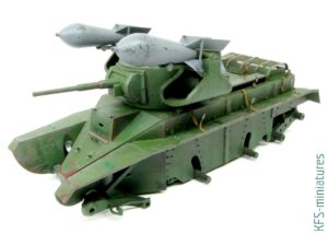 1/35 RBT-5 - Radziecki czołg rakietowy - Budowa cz.2