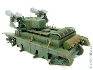 1/35 RBT-5 - Radziecki czołg rakietowy - Budowa cz.2