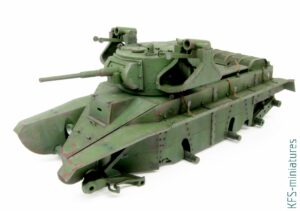 1/35 RBT-5 - Radziecki czołg rakietowy - Budowa cz.2