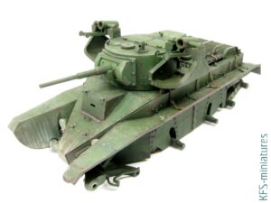 1/35 RBT-5 - Radziecki czołg rakietowy - Budowa cz.2