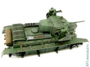 1/35 RBT-5 - Radziecki czołg rakietowy - Budowa cz.2