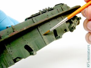 1/35 RBT-5 - Radziecki czołg rakietowy - Budowa cz.2