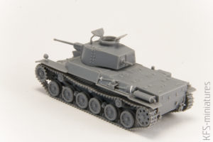 1/72 Type 1 Chi-He Japanese Medium Tank - Budowa