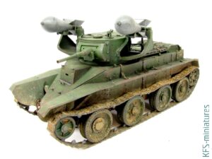 1/35 RBT-5 - Radziecki czołg rakietowy - Budowa cz.2