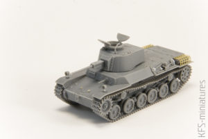 1/72 Type 1 Chi-He Japanese Medium Tank - Budowa