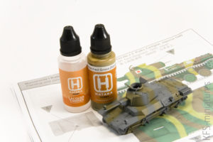 1/72 Type 1 Chi-he Japanese medium tank - malowanie z Hataka Orange cz. 2