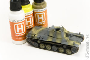 1/72 Type 1 Chi-he Japanese medium tank - malowanie z Hataka Orange cz. 2