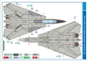 1/48 F-14A Tomcat – Kalkomanie