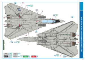 1/48 F-14A Tomcat – Kalkomanie