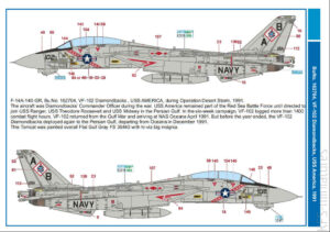 1/48 F-14A Tomcat – Kalkomanie