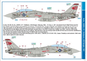 1/48 F-14A Tomcat – Kalkomanie