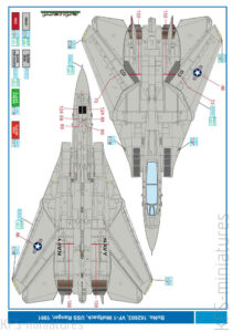 1/48 F-14A Tomcat – Kalkomanie