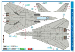 1/48 F-14A Tomcat – Kalkomanie