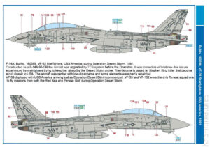 1/48 F-14A Tomcat – Kalkomanie