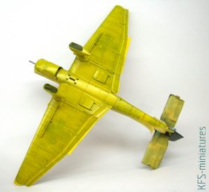 1/48 Ju 87D-3 Stuka in RAF Service - Malowanie