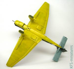 1/48 Ju 87D-3 Stuka in RAF Service - Malowanie