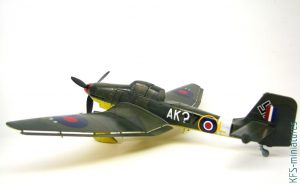 1/48 Ju 87D-3 Stuka in RAF Service - Malowanie