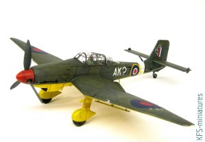 1/48 Ju 87D-3 Stuka in RAF Service - Malowanie