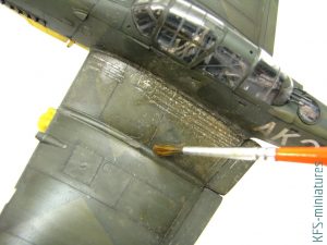 1/48 Ju 87D-3 Stuka in RAF Service - Malowanie