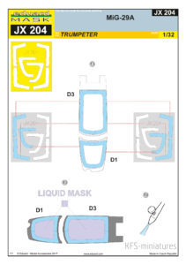 1/32 MiG-29A Trumpeter - dodatki - Eduard