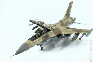1/48 F-16D MiG Killer - Budowa Część 2 1/48 F-16D MiG Killer - Budowa Część 2