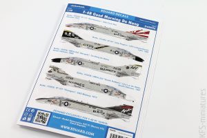 1/48 F-4B Phantom II - Kalkomanie