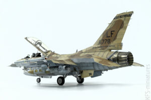 1/48 F-16D MiG Killer - Budowa Część 2 1/48 F-16D MiG Killer - Budowa Część 2