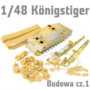 1/48 Panzerkampfwagen VI Ausf. B Tiger II - Malowanie