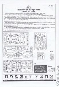 1/72 P-63A Kingcobra – Dora Wings