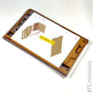 1/100 Blok z balkonami - Lasercut Buildings