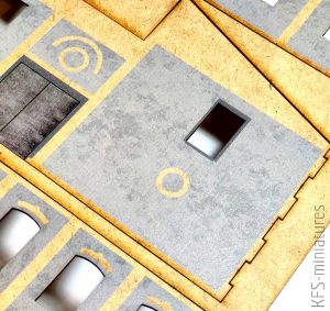 1/100 Budynek fabryczny "T" - Lasercut Buildings