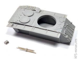 1/72 ARL-44 The Last French Heavy Tank - Planet Models - Budowa