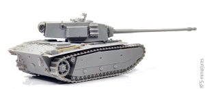1/72 ARL-44 The Last French Heavy Tank - Planet Models - Budowa