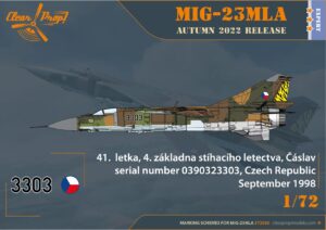 1/72 MiG-23MLA "Flogger-G" - Clear Prop Models