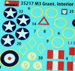 1/35 Grant Mk.I Interior Kit - MiniArt