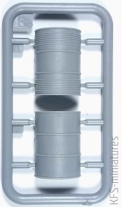 1/35 U.S. Fuel Drums 55 Gals - MiniArt