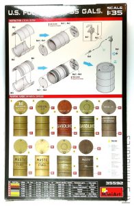 1/35 U.S. Fuel Drums 55 Gals - MiniArt