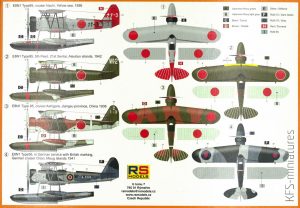 1/72 Nakajima E8N1 "Dave" – RS Models