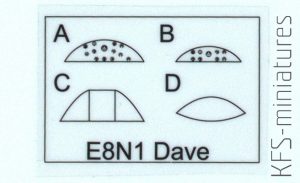 1/72 Nakajima E8N1 "Dave" – RS Models