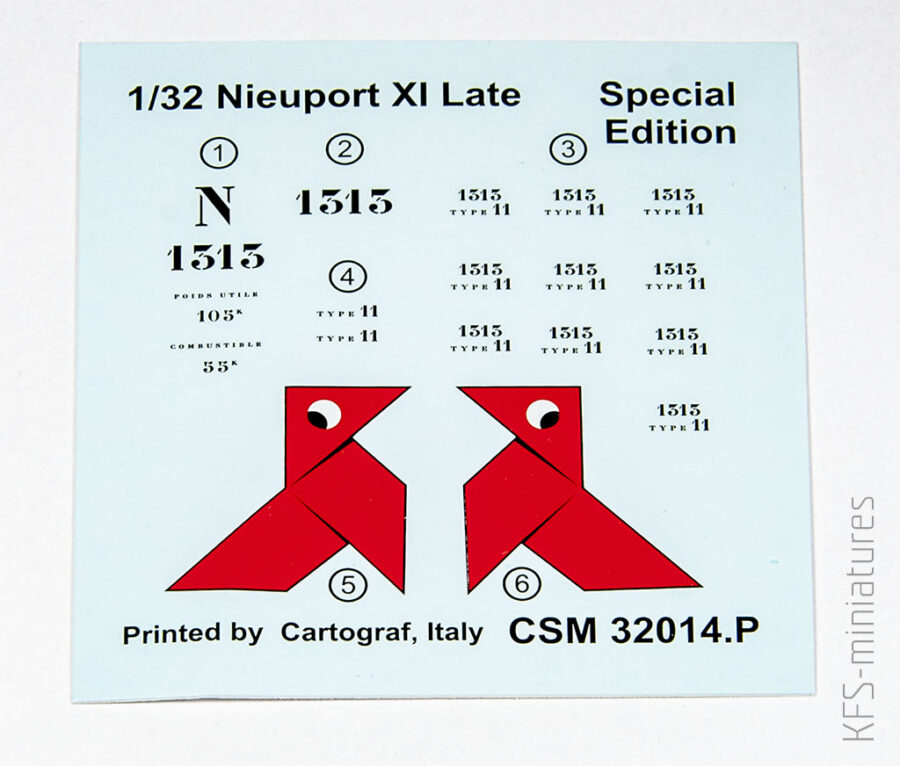 1/32 Nieuport XI "Late Serials" - Copper State Models