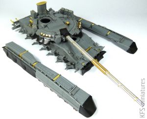 1/35 T-80U Main Battle Tank - RPG-MODEL – Malowanie