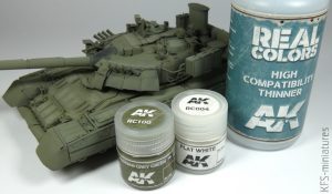 1/35 T-80U Main Battle Tank - RPG-MODEL – Malowanie