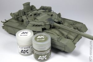 1/35 T-80U Main Battle Tank - RPG-MODEL – Malowanie