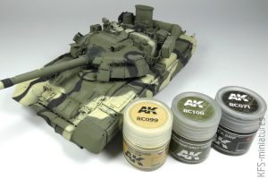 1/35 T-80U Main Battle Tank - RPG-MODEL – Malowanie