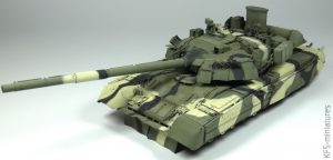 1/35 T-80U Main Battle Tank - RPG-MODEL – Malowanie