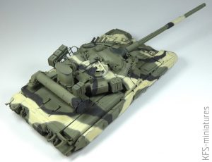 1/35 T-80U Main Battle Tank - RPG-MODEL – Malowanie