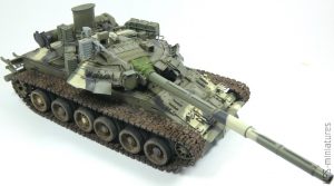 1/35 T-80U Main Battle Tank - RPG-MODEL – Malowanie