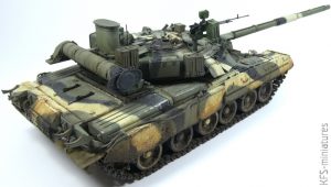 1/35 T-80U Main Battle Tank - RPG-MODEL – Malowanie